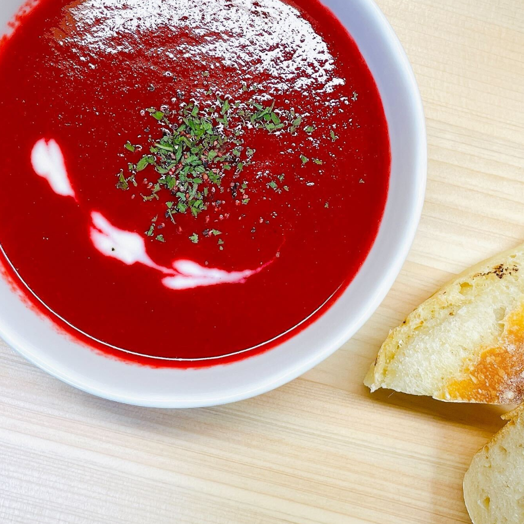 オーツミルクおすすめレシピ ビーツスープ | Earth MILK