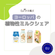 ヨーロッパの植物性ミルクシェア