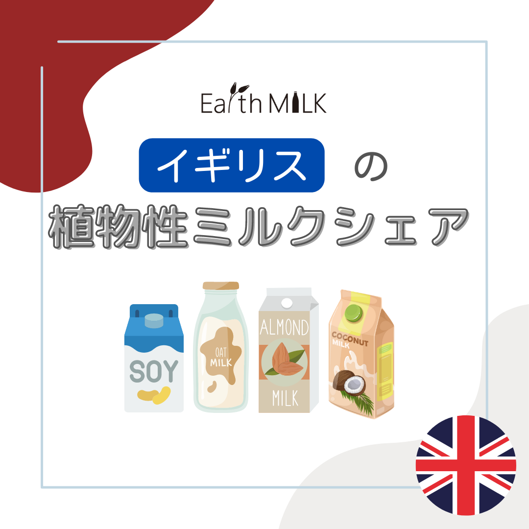 イギリスの植物性ミルクシェア