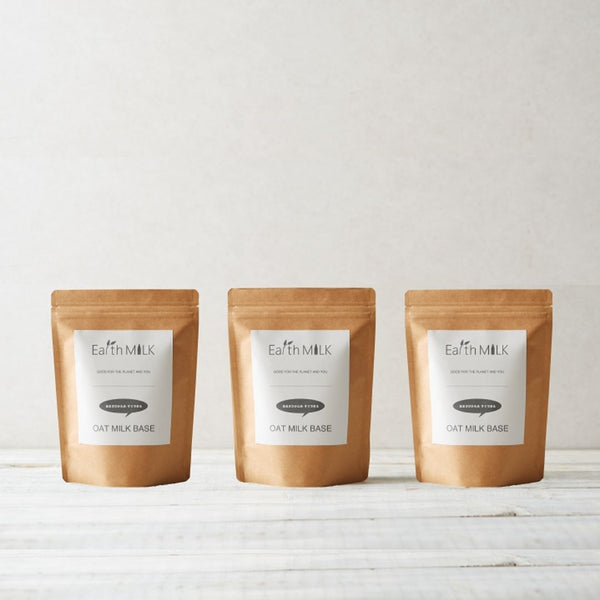 オーツミルク OAT MILK BASE あまさひかえめ すぐできる 3個セット | Earth MILK